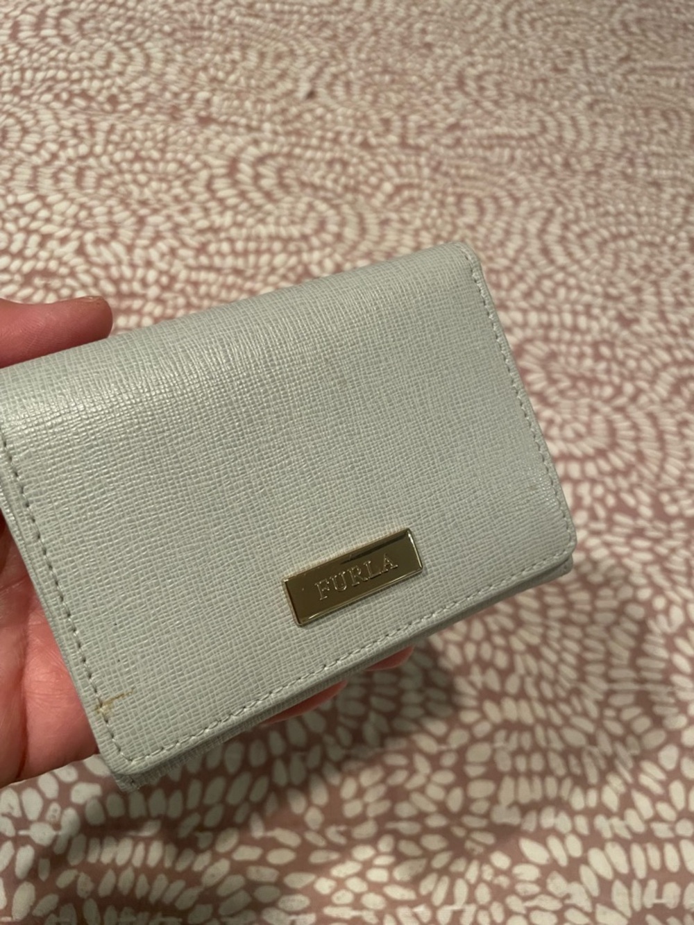 Furla Leather Trifold Leather Wallet